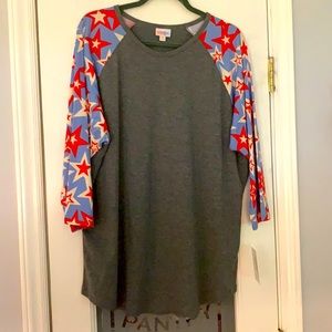 LuLaRoe Randy NWT HTF 3XL. July 4th edition